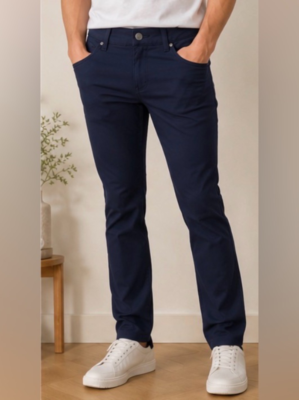 lululemon Men’s ABC Slim-Fit Pants Navy Size 30